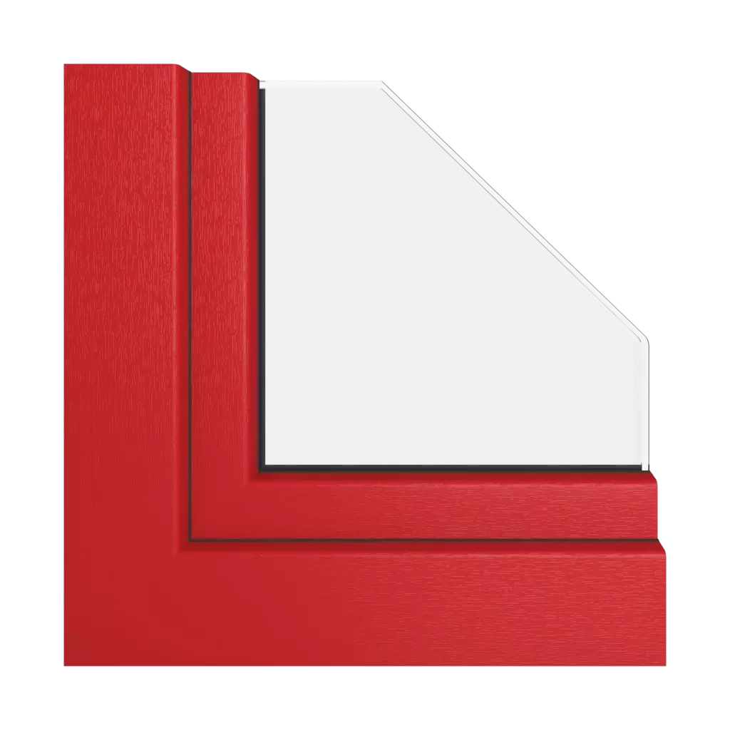 Rouge carmin fenetres couleur-de-la-fenetre couleurs-veka rouge-carmin