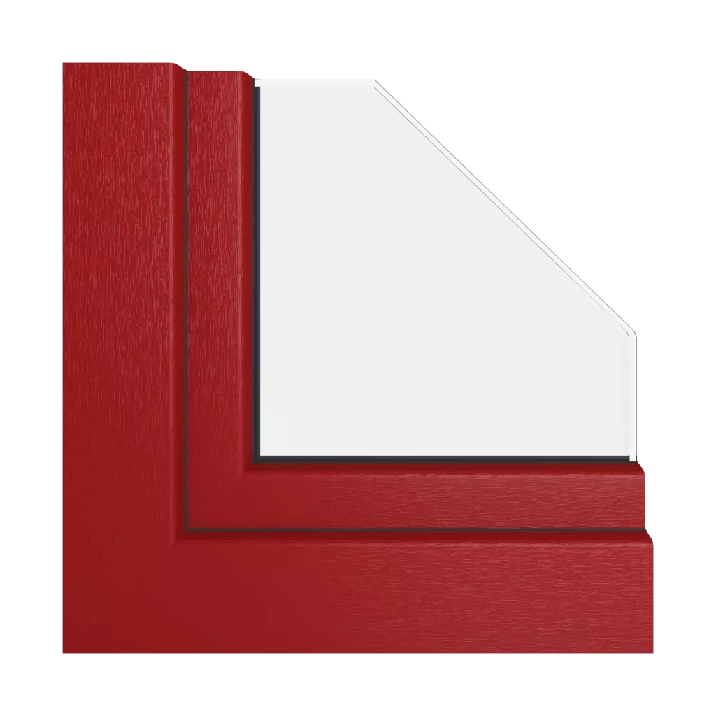 rouge rubis fenetres profils-de-fenetre veka softline-82-md