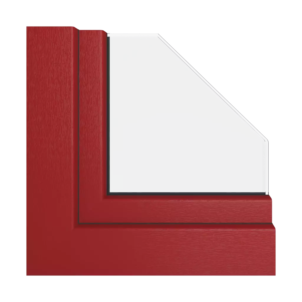 Rouge-marron fenetres couleur-de-la-fenetre couleurs-veka   