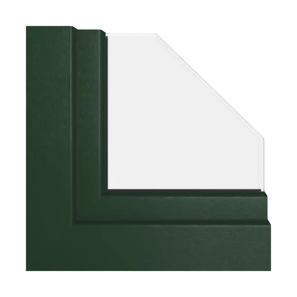 Vert foncé fenetres profils-de-fenetre veka softline-82-md