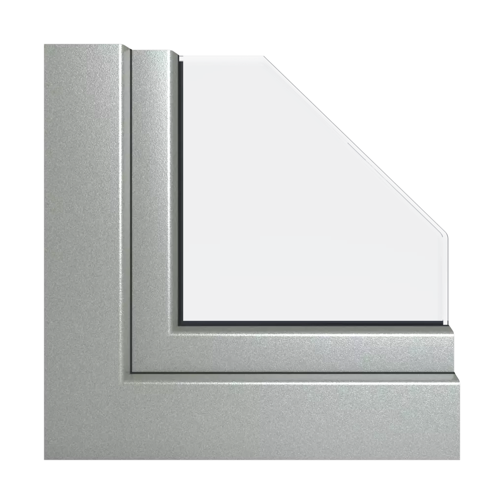 Alux aluminium gris des-produits forfaits-de-fenetre pvc-haut-de-gamme   