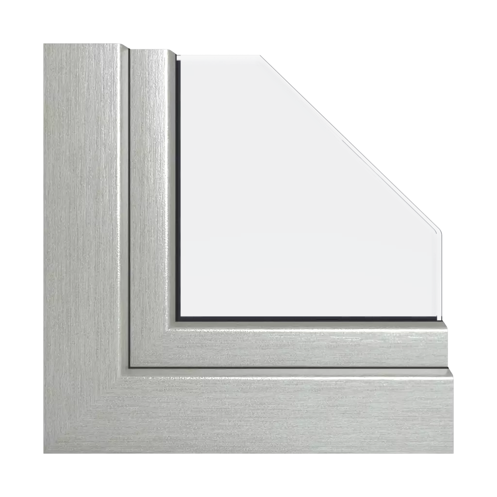 Aluminium brossé fenetres profils-de-fenetre veka softline-82-md