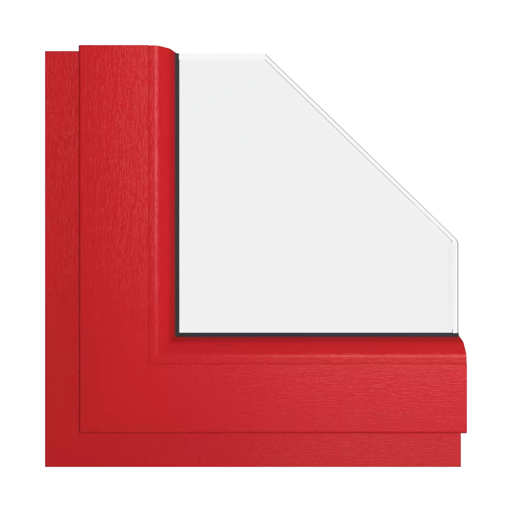 Rouge carmin fenetres couleur-de-la-fenetre couleurs-veka rouge-carmin interior