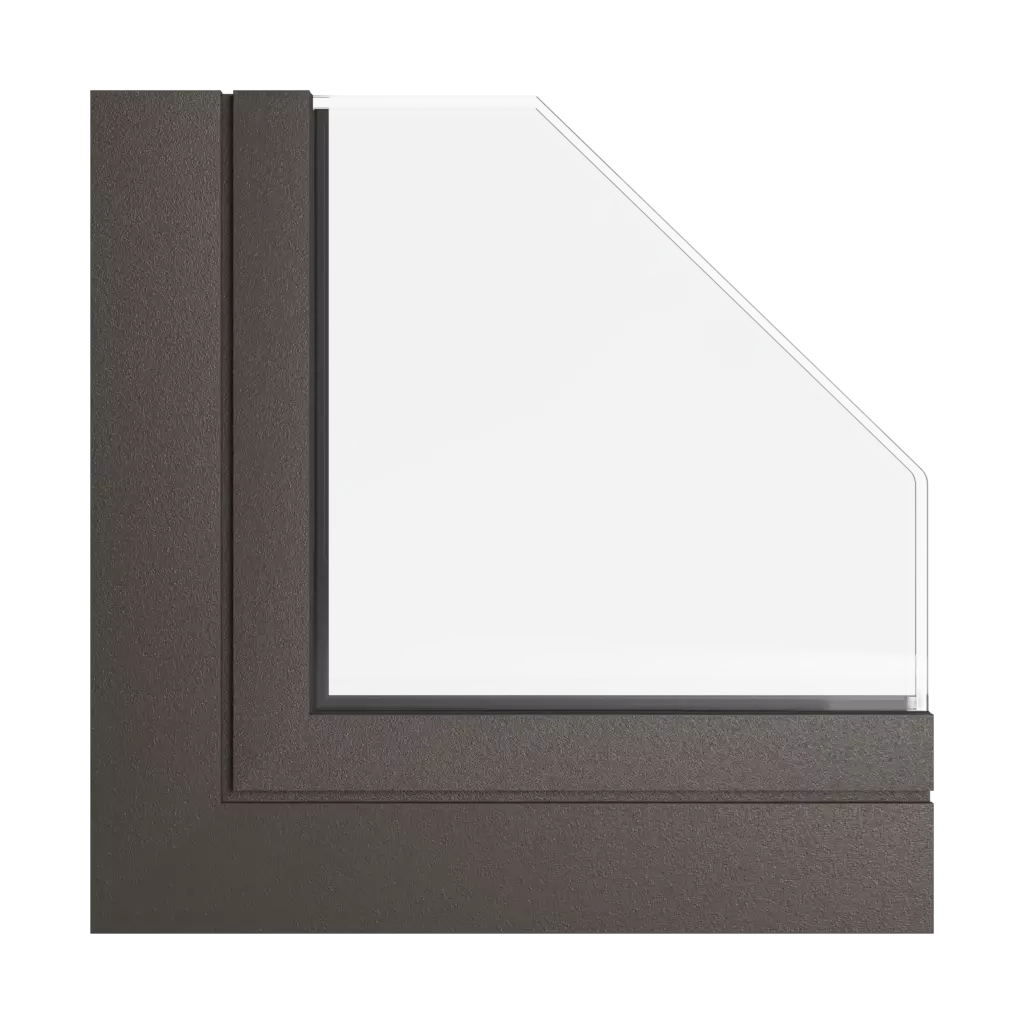 Gris marron fenetres profils-de-fenetre aliplast