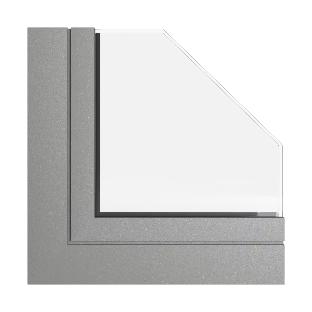 Aluminium gris des-produits fenetres-de-facade    