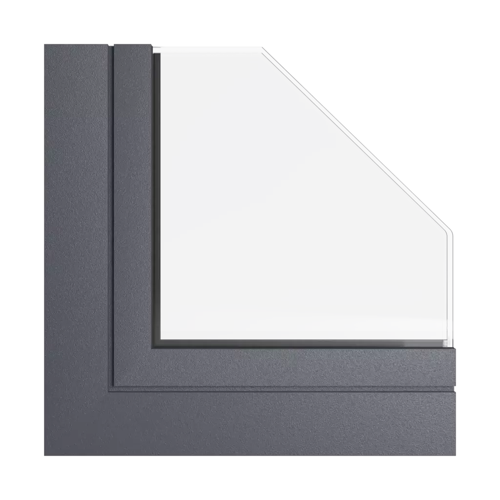 Gris Graphite des-produits fenetres-en-aluminium    