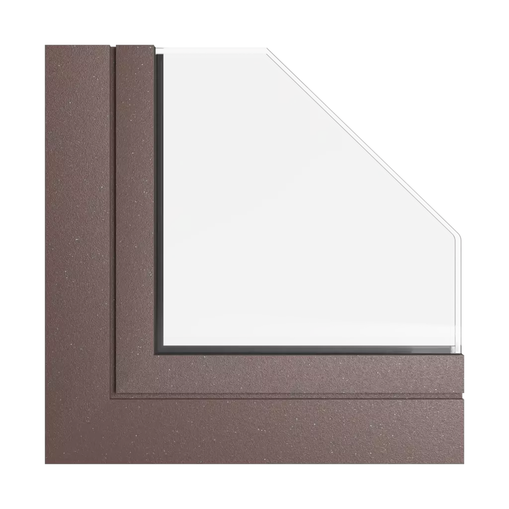 Métallique bronze tiger fenetres profils-de-fenetre aliplast