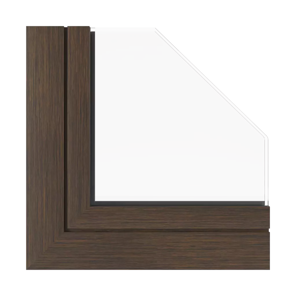 Wenge fenetres profils-de-fenetre aluprof mb-60e-ei