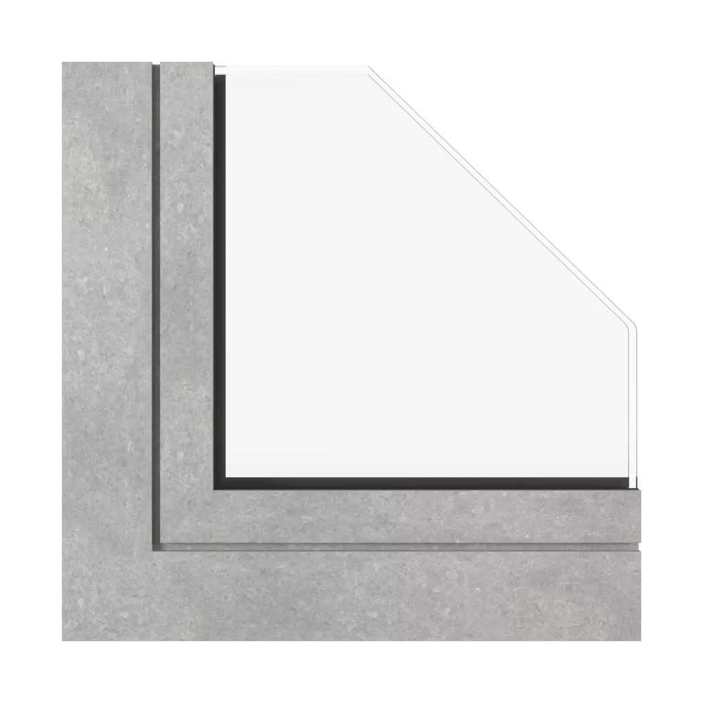 Béton fenetres profils-de-fenetre aluprof mb-77hs