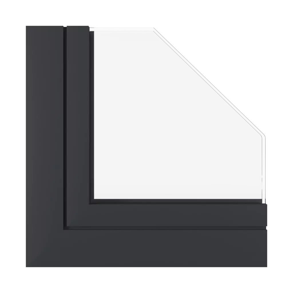 Gris-noir fenetres profils-de-fenetre aluprof mb-104-passive