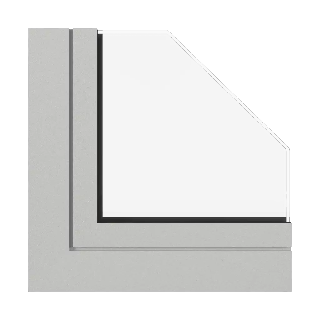 Structure fine gris clair fenetres couleur-de-la-fenetre couleurs-aluprof