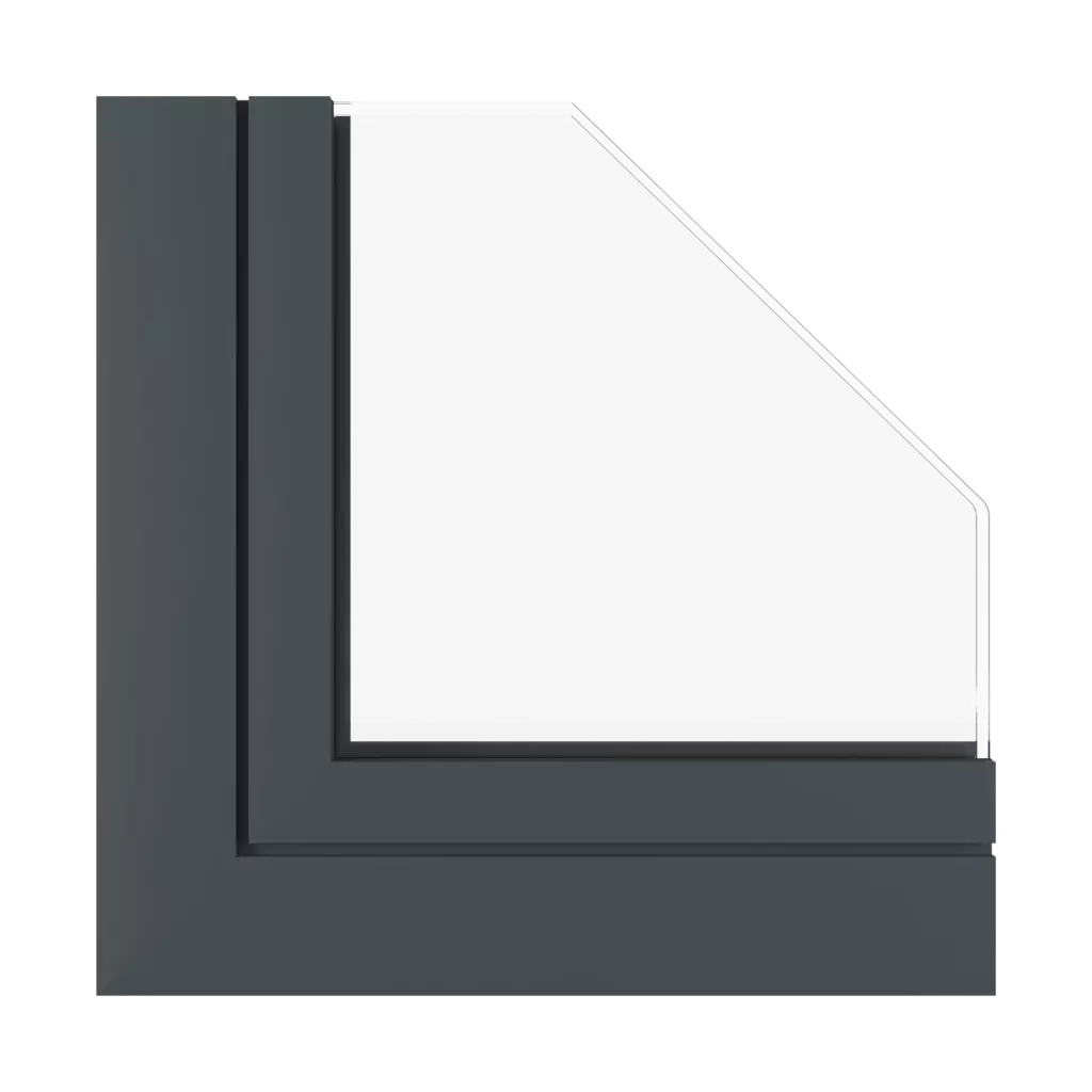 Peignoirs mats anthracite ✨ fenetres type-de-fenetre triple-vantaux division-verticale-symetrique-33-33-33 