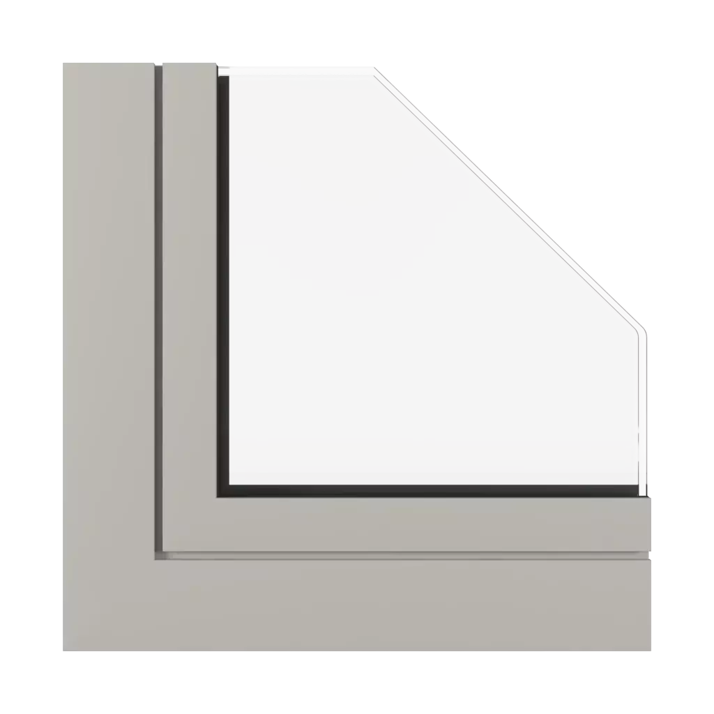 Gris SK fenetres profils-de-fenetre aluprof mb-60e-ei