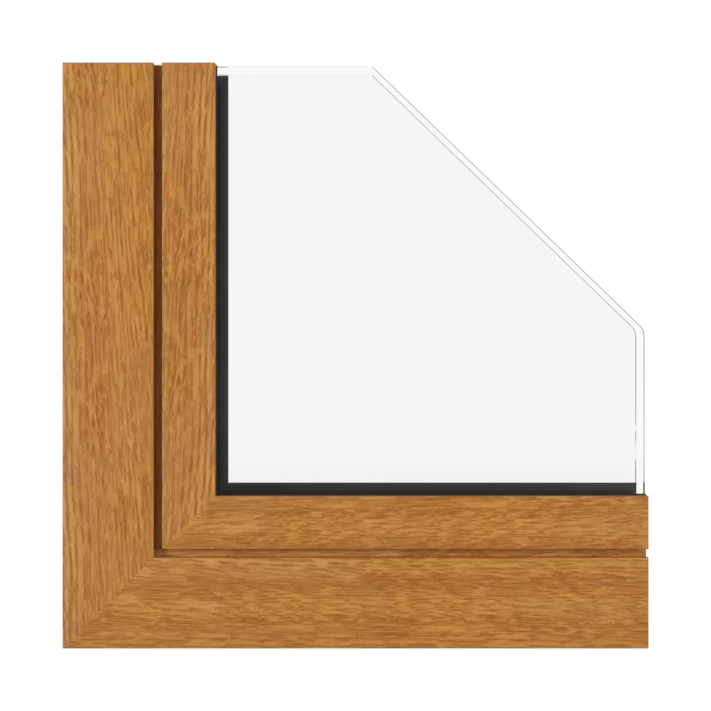 Chêne doré SK ✨ fenetres type-de-fenetre triple-vantaux division-verticale-asymetrique-70-30-avec-un-poteau-mobile 