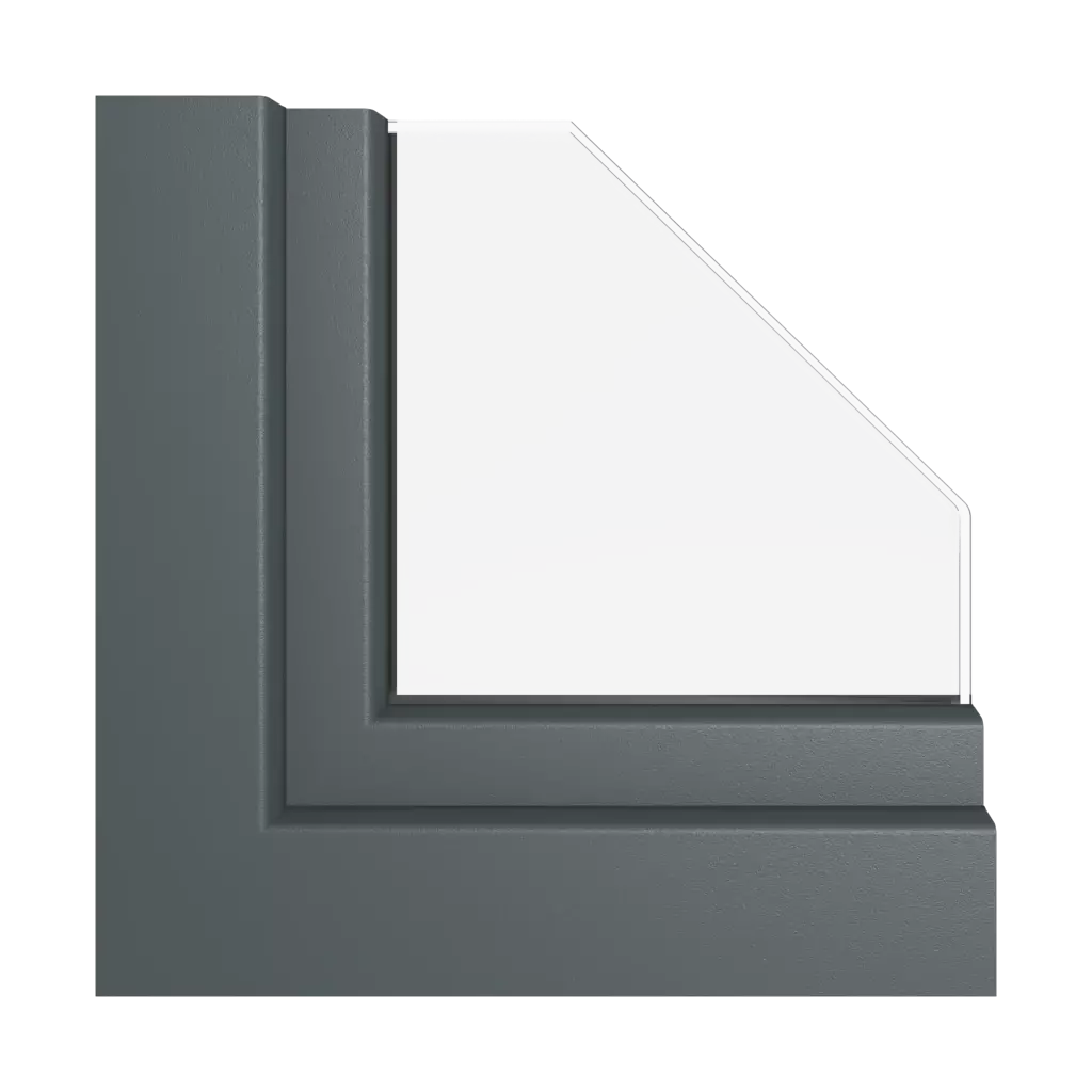 Anthracite lisse fenetres profils-de-fenetre rehau synego