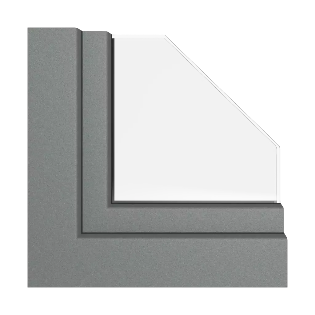 Gris basalte mat fenetres profils-de-fenetre rehau hst-synego