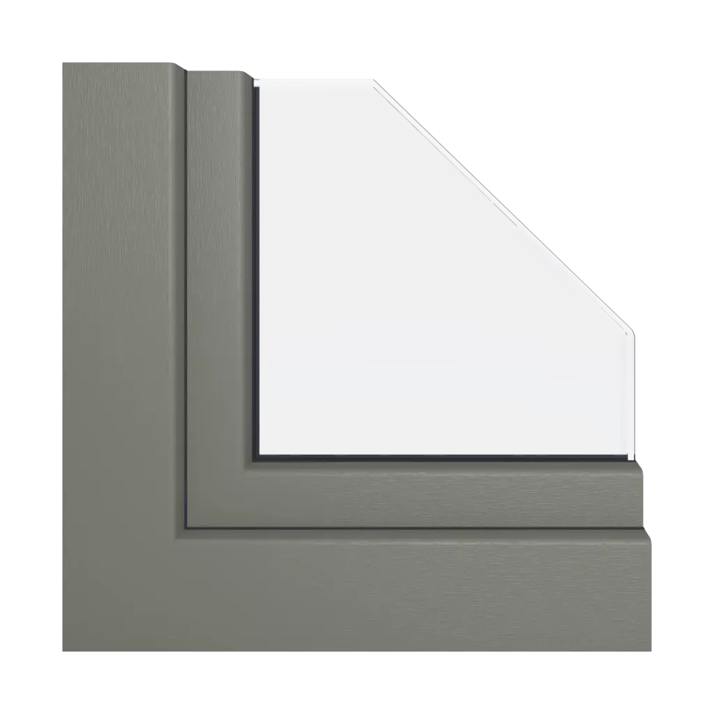 Gris quartz texturé fenetres profils-de-fenetre aluplast monobloc