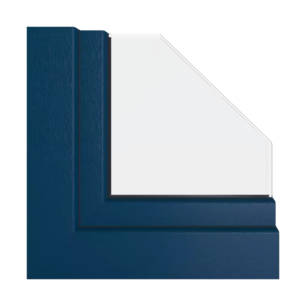 Bleu acier 11 fenetres profils-de-fenetre salamander bluevolution-82md