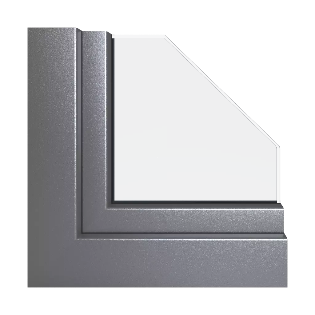 Aluminium gris Alux fenetres profils-de-fenetre schuco corona-ct-70