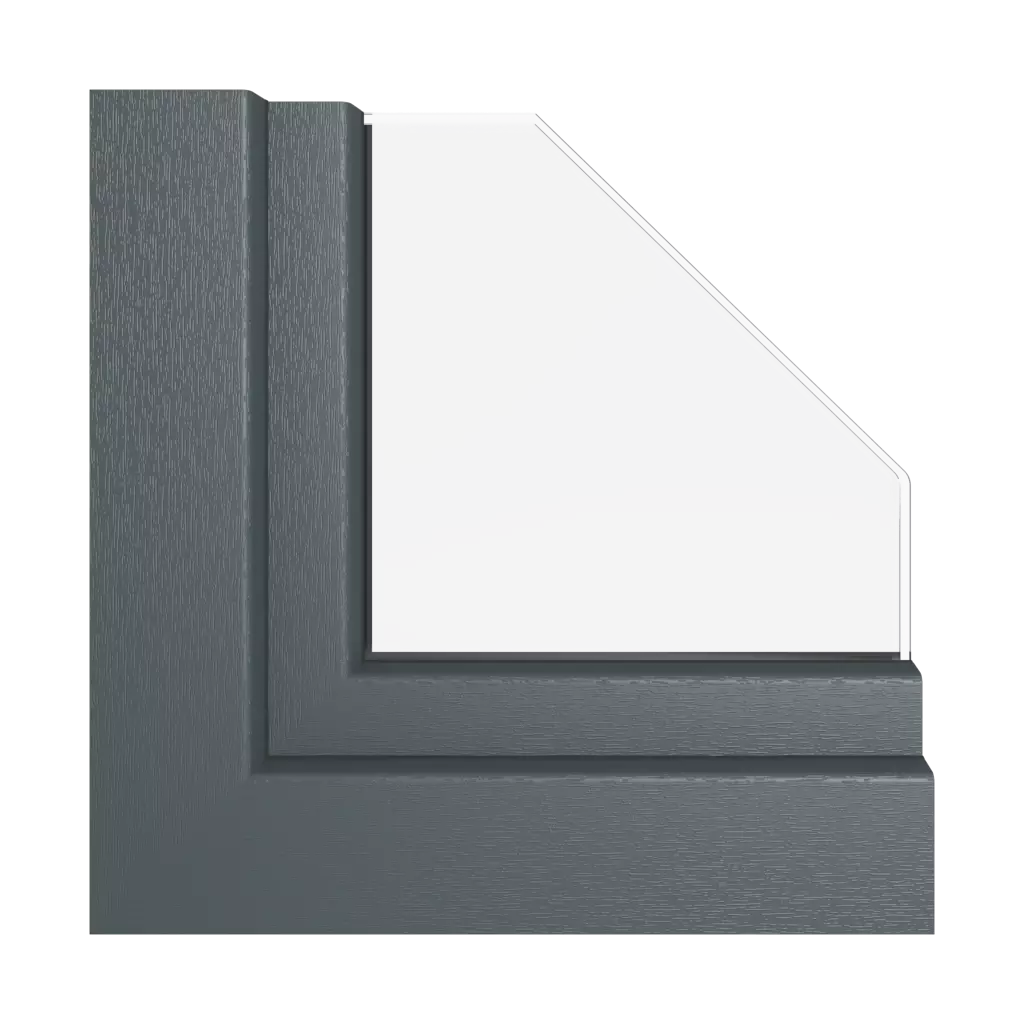 Gris anthracite fenetres profils-de-fenetre kommerling systeme-88-md