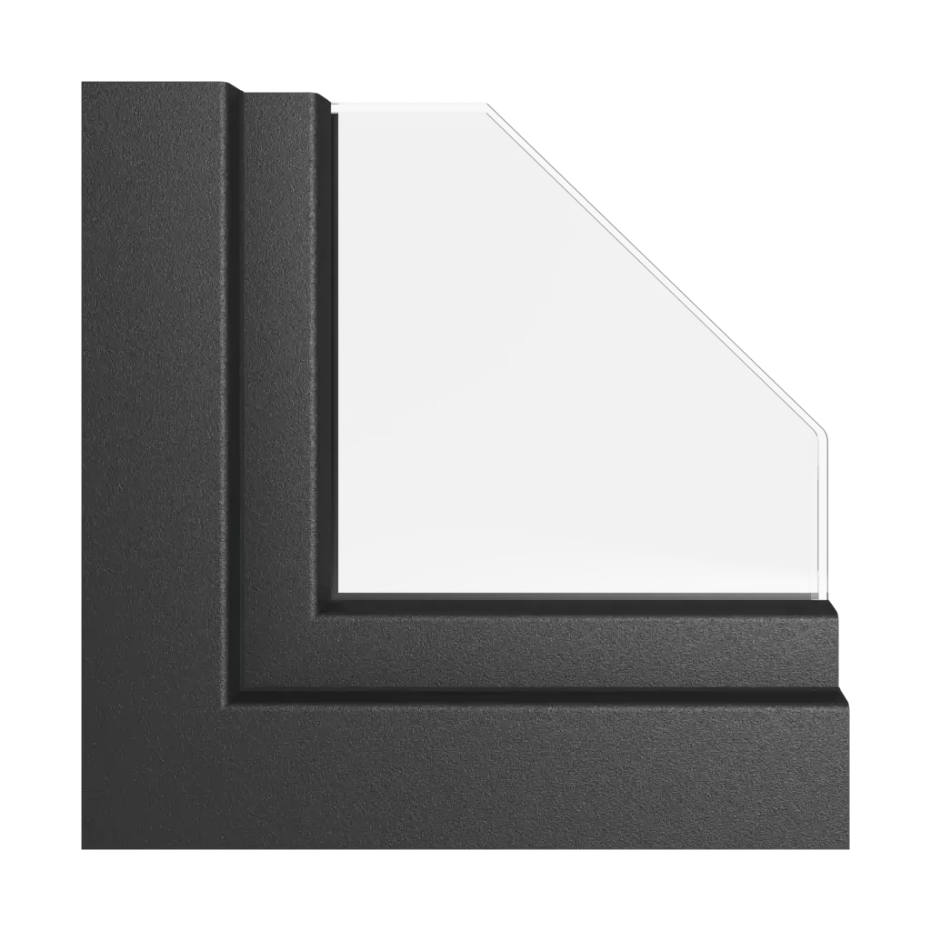 Ultime noire fenetres profils-de-fenetre kommerling systeme-88-md