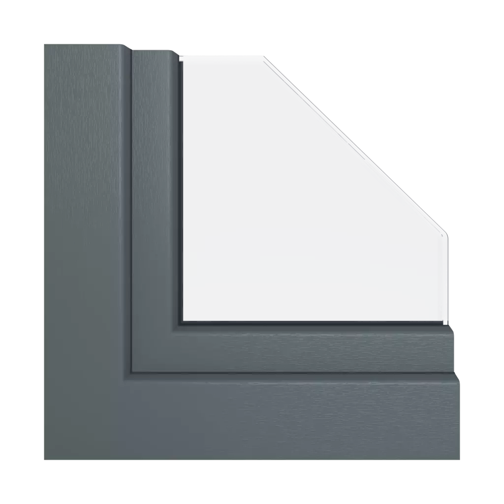 Anthracite structurel fenetres profils-de-fenetre gealan s-8000