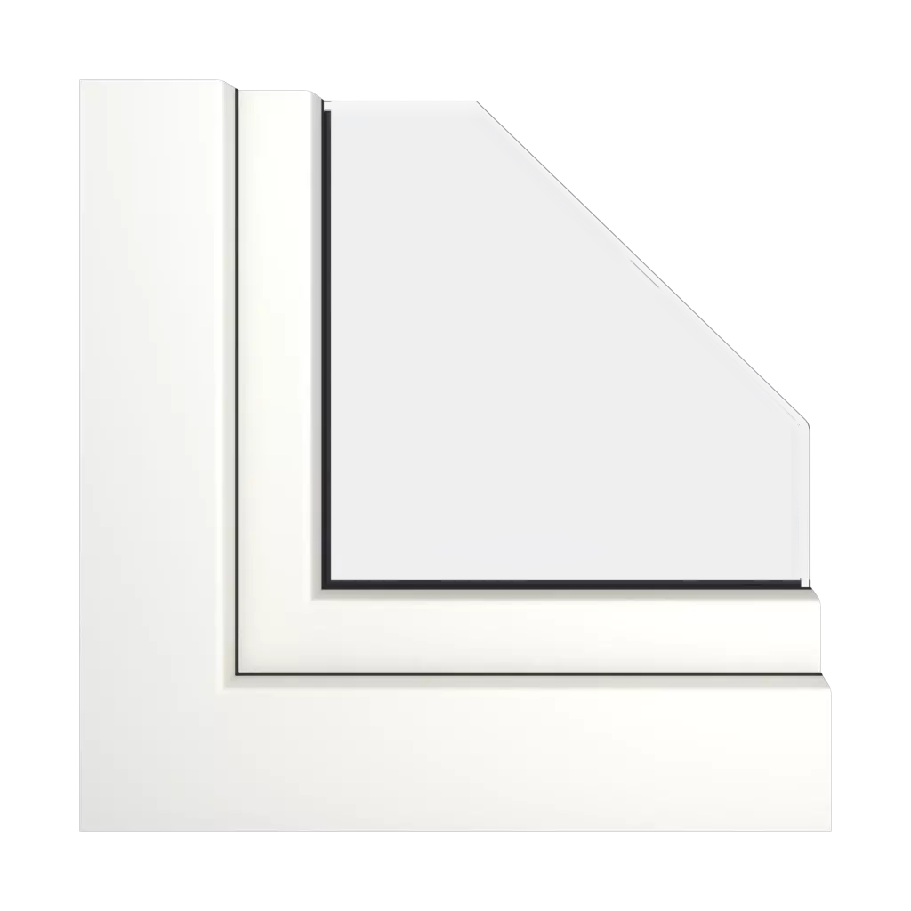 Blanc pur mat RAL 9010 fenetres profils-de-fenetre gealan s9000