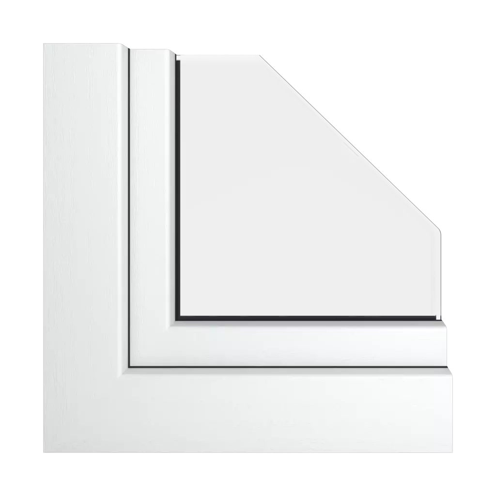 Blanc pur RAL 9010 fenetres profils-de-fenetre gealan s9000