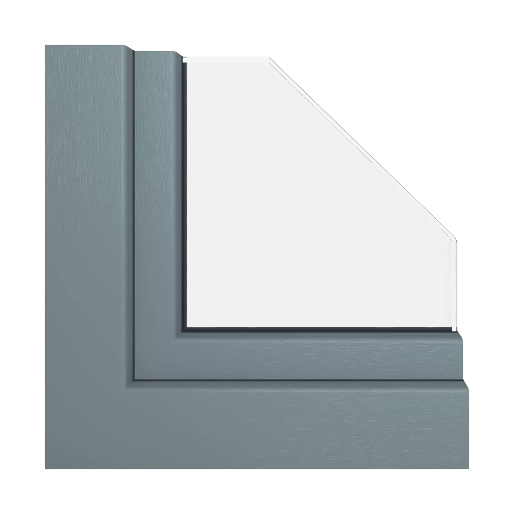 Gris basalte structurel fenetres profils-de-fenetre gealan s9000