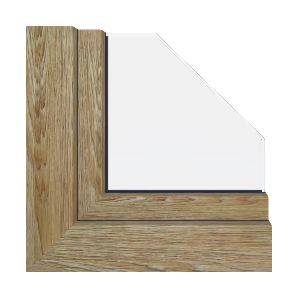 Malt de chêne Realwood Woodec Turner fenetres profils-de-fenetre gealan s9000