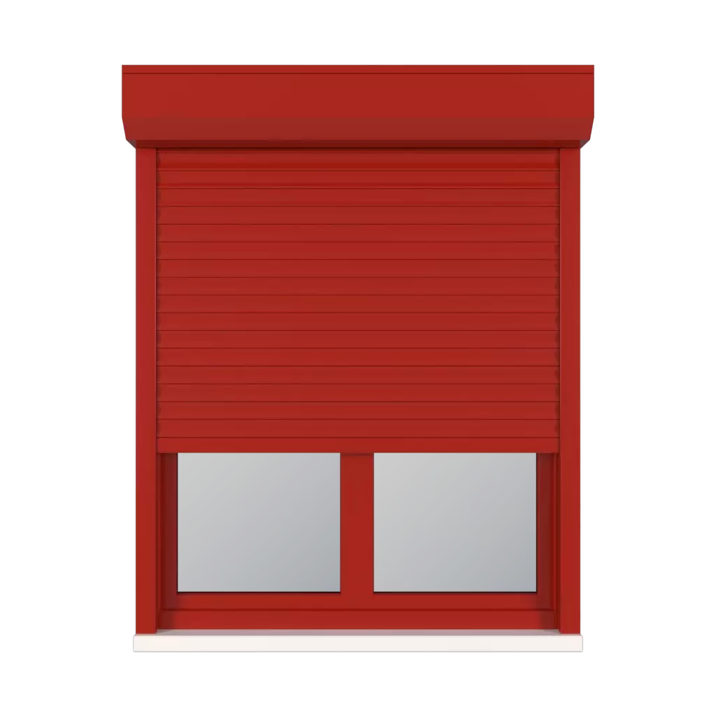 Rouge fenetres accessoires-de-fenetre stores-de-fenetre aluprof