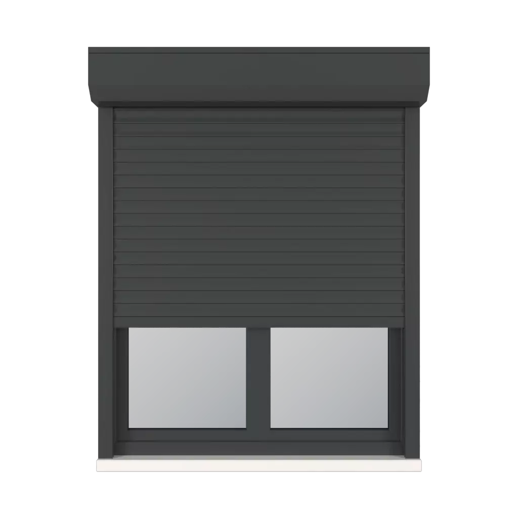 Gris anthracite fenetres accessoires-de-fenetre stores-de-fenetre aluprof