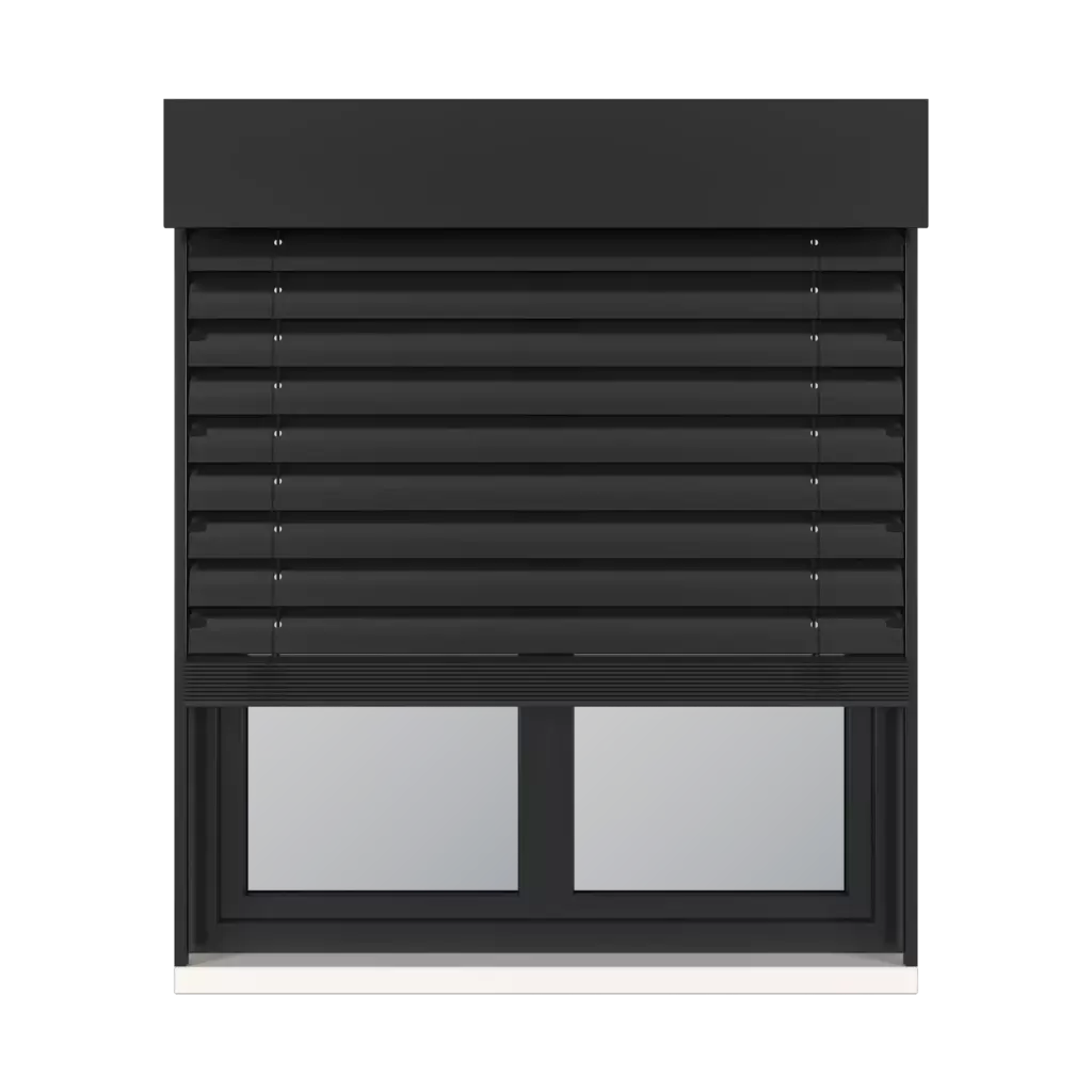 Noir RAL 9005 des-produits stores-de-facade    