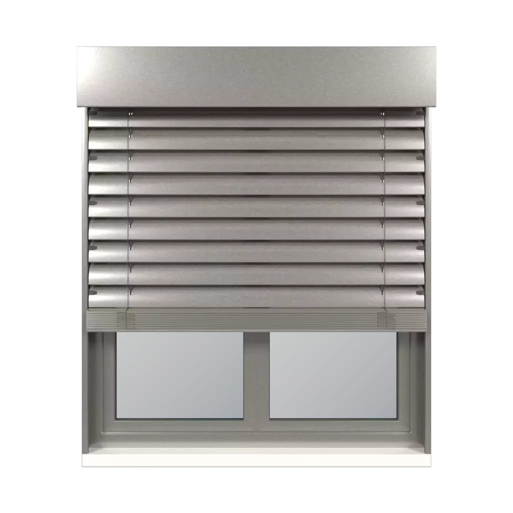 Aluminium gris RAL 9007 des-produits stores-de-facade    