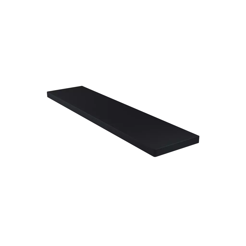 Tapis noir fenetres accessoires-de-fenetre appuis-de-fenetre interne mdf tapis-noir