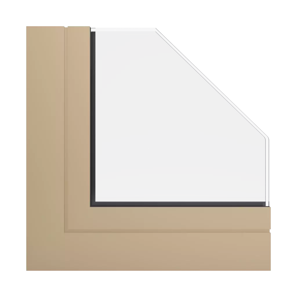 RAL 1001 Beige fenetres profils-de-fenetre aluprof mb-60e-ei