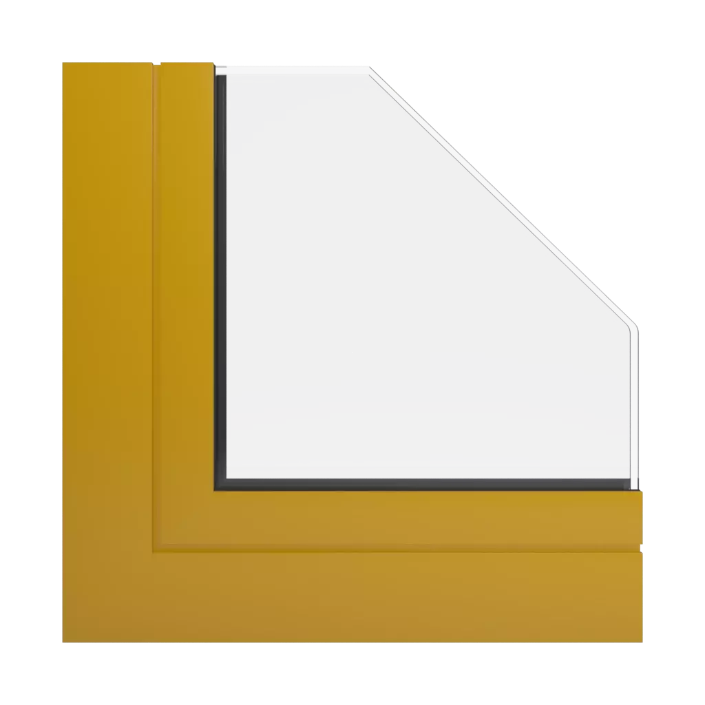 RAL 1005 Jaune miel fenetres profils-de-fenetre aliplast visoglide-plus