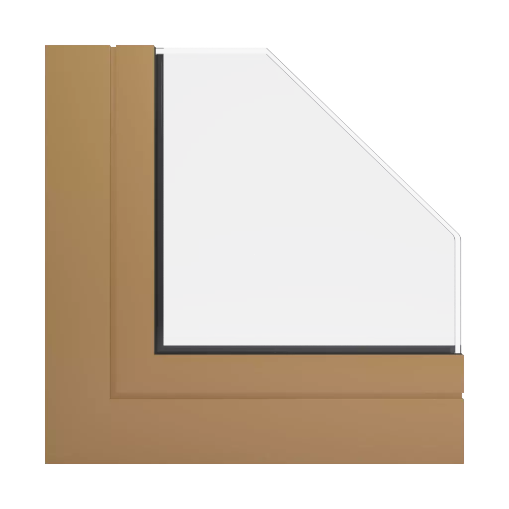 RAL 1011 Beige brun fenetres profils-de-fenetre aliplast slide-plus