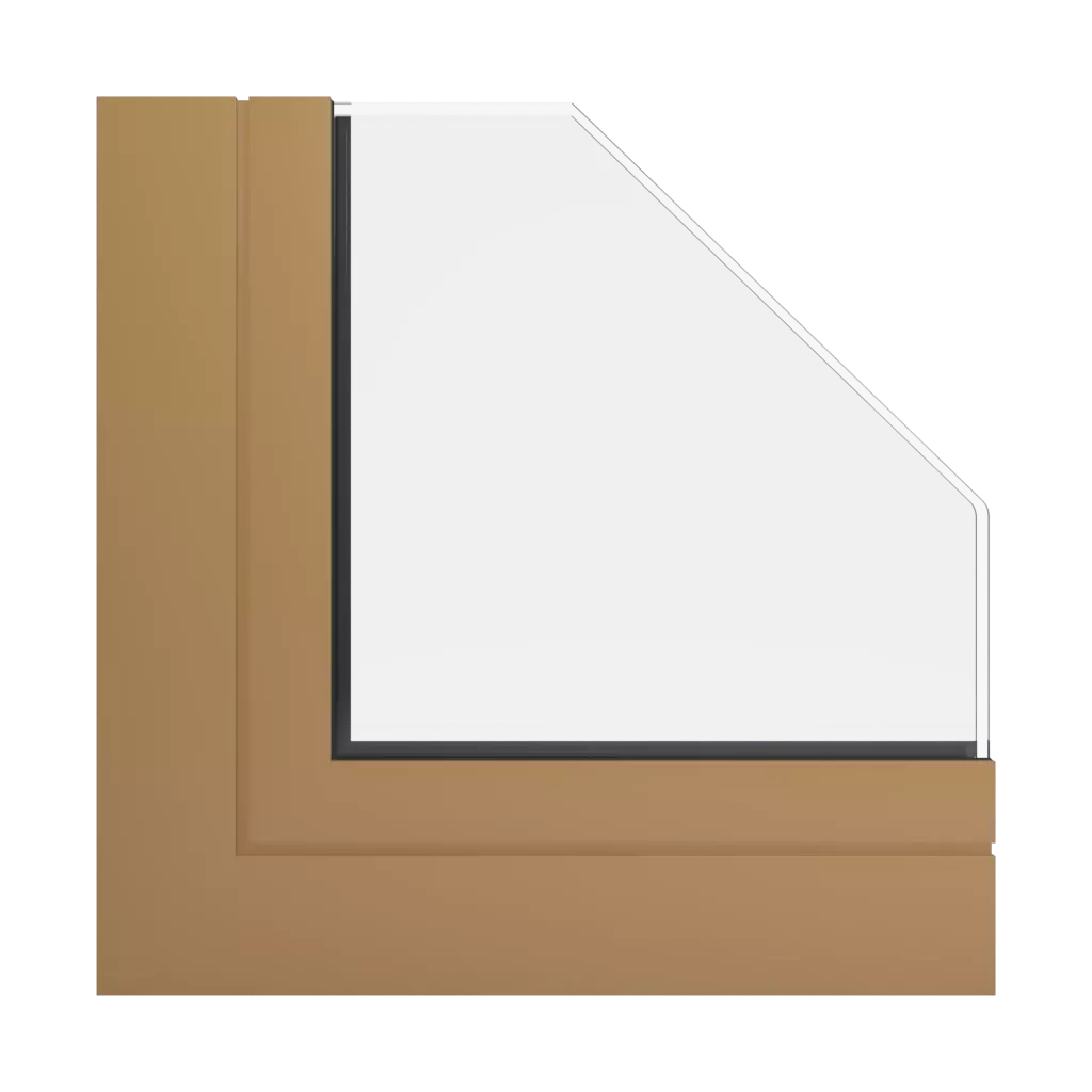 RAL 1011 Beige brun fenetres profils-de-fenetre ponzio pe78n