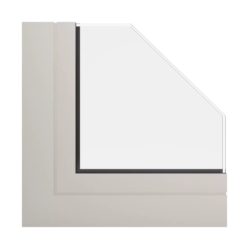 RAL 1013 Blanc perlé fenetres profils-de-fenetre aliplast visoglide-plus