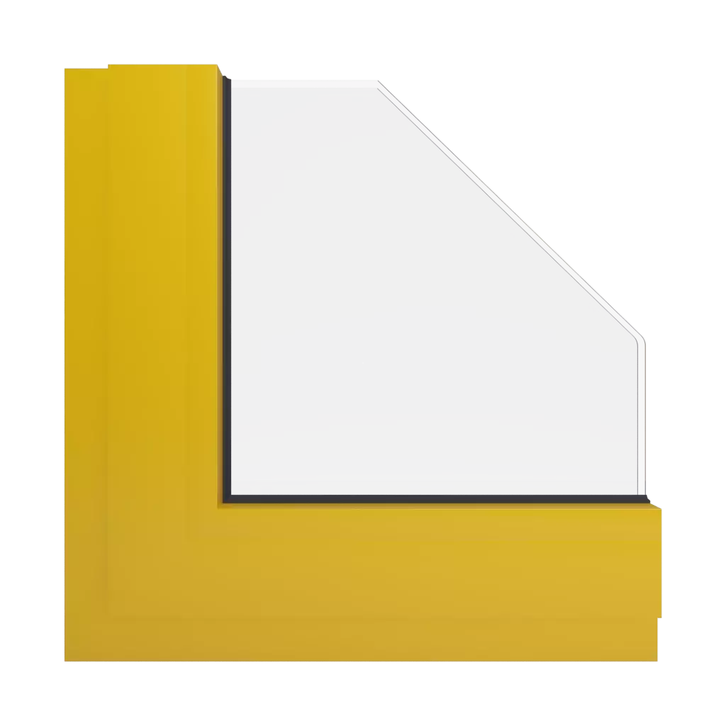 RAL 1021Jaune colza fenetres couleur-de-la-fenetre aluminium-ral ral-1021jaune-colza interior