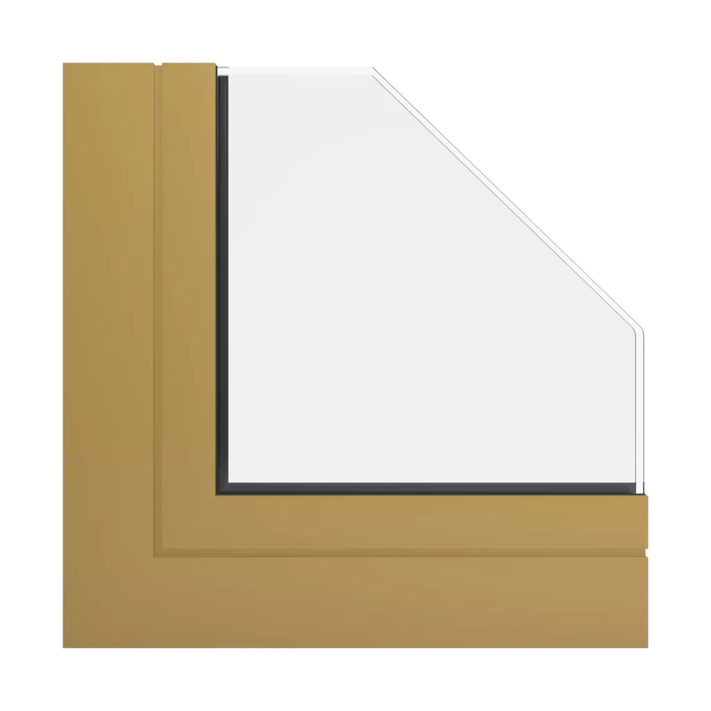 RAL 1024 Jaune ocre fenetres couleur-de-la-fenetre couleurs-aliplast 