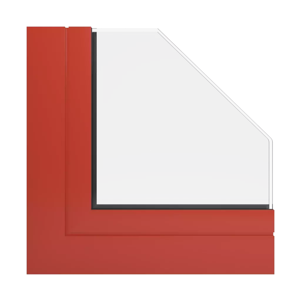 RAL 2002 Orangé sang fenetres profils-de-fenetre aluprof mb-60e-ei