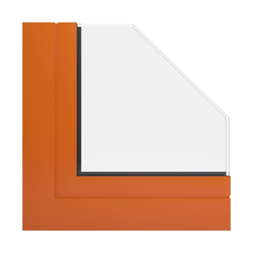 RAL 2004 Orangé pur fenetres couleur-de-la-fenetre aluminium-ral   