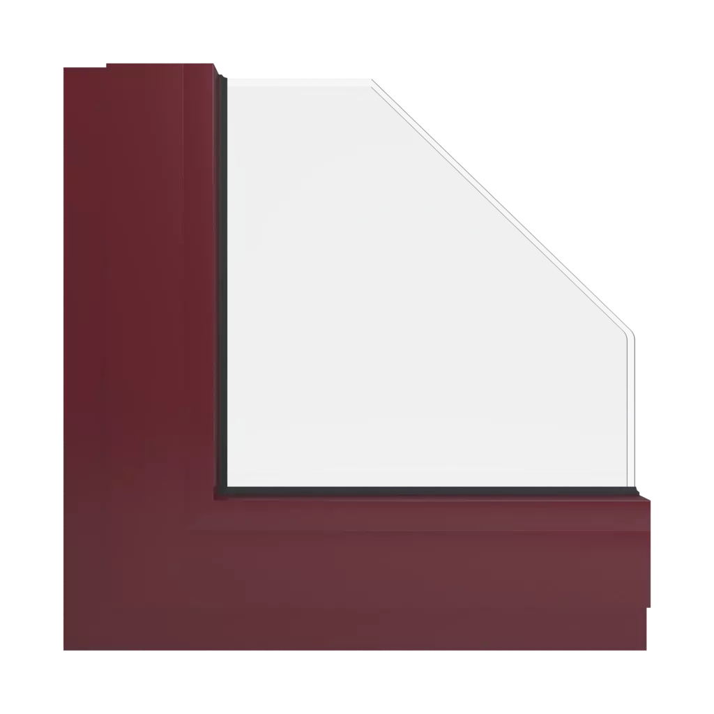 RAL 3005 Rouge vin fenetres couleur-de-la-fenetre aluminium-ral ral-3005-rouge-vin interior