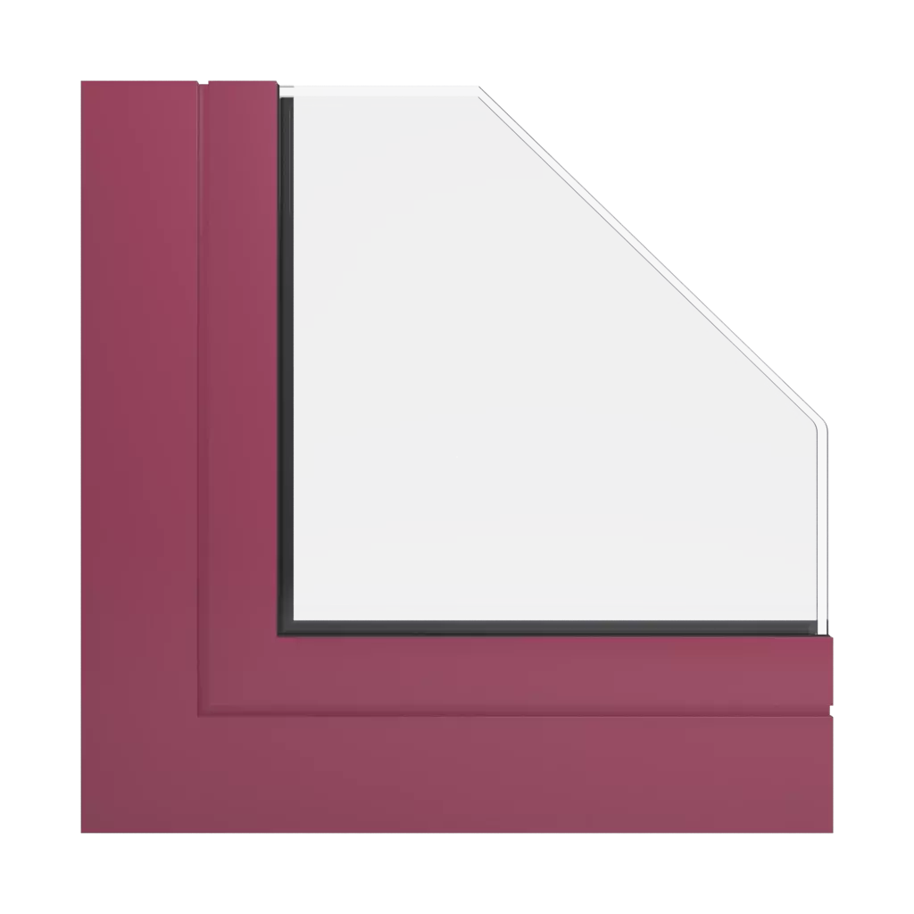 RAL 4002 Violet rouge fenetres profils-de-fenetre aluprof mb-77hs