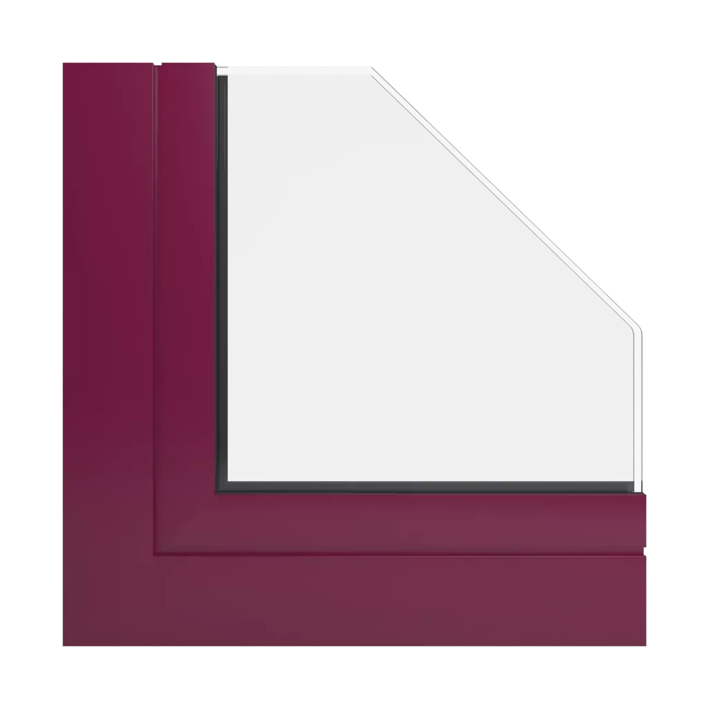 RAL 4004 Violet bordeaux fenetres couleur-de-la-fenetre aluminium-ral ral-4004-violet-bordeaux