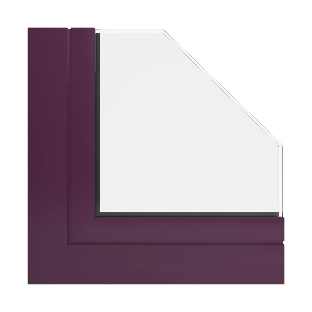 RAL 4007 Violet pourpre fenetres profils-de-fenetre ponzio pe78n