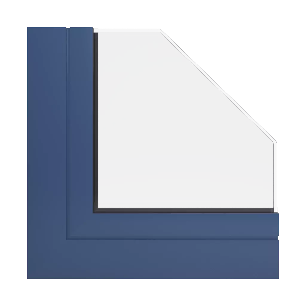 RAL 5000 Bleu violet fenetres profils-de-fenetre aluprof mb-104-passive