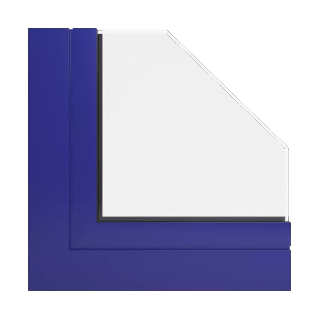RAL 5002 Bleu outremer fenetres profils-de-fenetre aliplast visoglide-plus